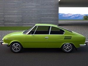 skoda 110r 1971 3D Model