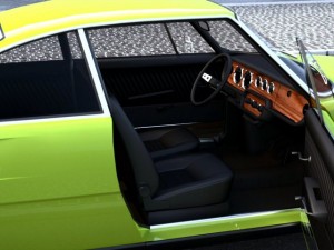 skoda 110r 1971 3D Model