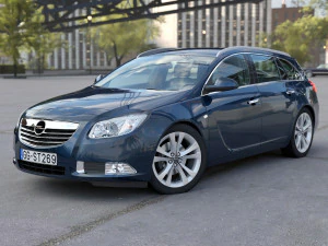 Opel Insignia Sports Tourer 2009 Modelo 3D