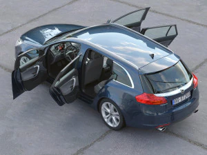 Opel Insignia Sports Tourer 2009 Modelo 3D