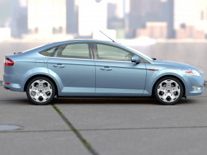 Mondeo Liftback 2009 3D-Modell