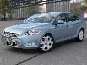 Mondeo Liftback 2009 3D-Modell