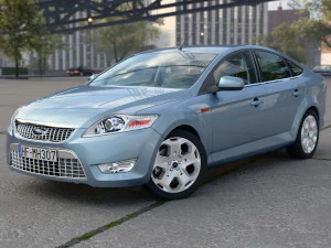 Mondeo Liftback 2009 3D Model