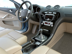 Mondeo Liftback 2009 3D-Modell