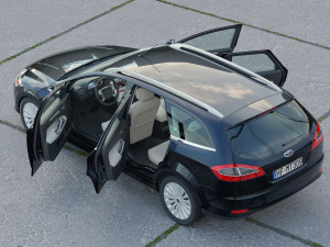 Mondeo Turnier 2009 3D Model