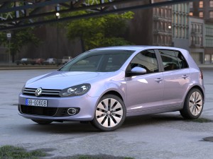 volkswagen golf 5 door 2010 3D Model