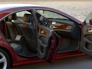 mercedes cls 2012 3D 模型