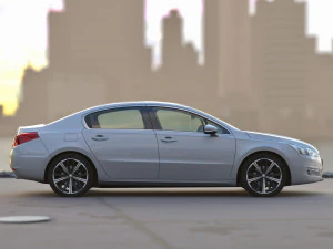 peugeot 508 2011 3D Model
