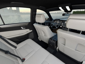 mercedes-benz e-class w212 2010 3D Model