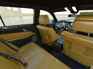 mercedes-benz e-class estate w212 2010 3D 模型
