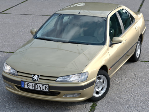 Peugeot 406 Sedan 1996 Model 3D