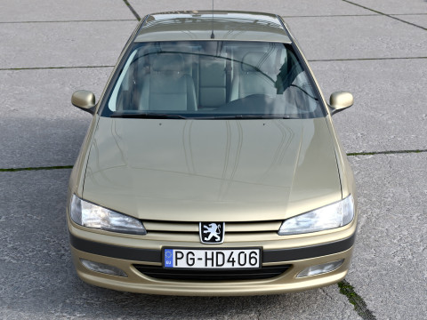 Peugeot 406 Sedan 1996 3D Model