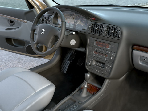 Peugeot 406 Sedan 1996 3D Model