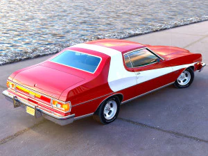 Gran Torino Starsky Hutch 1974 3D Model
