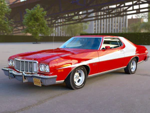 Gran Torino Starsky Hutch 1974 3D Model