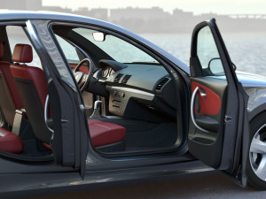E87 5-Door Hatchback 3D Модель