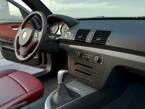 E87 5-Door Hatchback 3D Модель