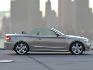E88 Cabrio 2009 3D Model