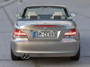 E88 Cabrio 2009 3D Model
