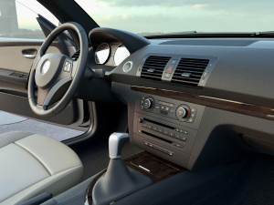 E88 Cabrio 2009 Model 3D