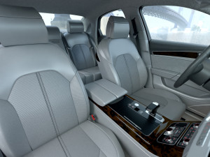 Audi S8 2011 3D Model