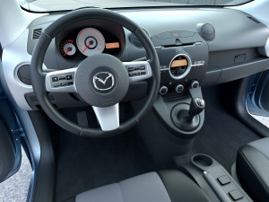 Mazda 2 3-door 2009 Modelo 3D