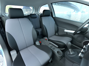 Mazda 2 3-door 2009 Modelo 3D