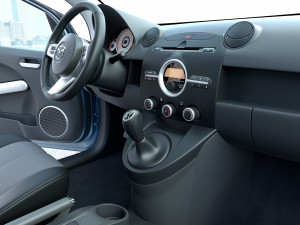 Mazda 2 3-door 2009 Modelo 3D