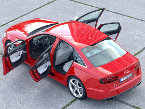 Audi S6 2016 Modelo 3D