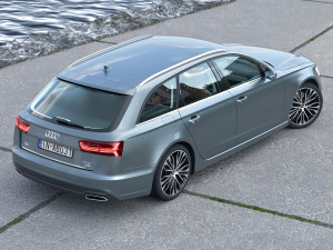 Audi A6 Avant 2015-2018 Modelo 3D