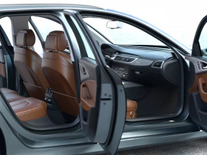 Audi A6 Avant 2015-2018 3D Model