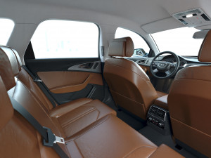Audi A6 Avant 2015-2018 Modelo 3D