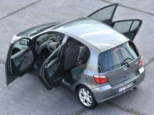 Toyota Yaris 2000 3D Model