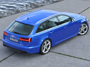 Audi S6 Avant 2016 3D Model