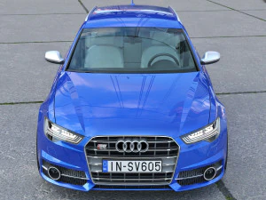 Audi S6 Avant 2016 3D Model