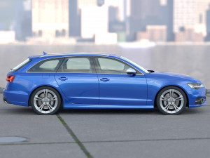 Audi S6 Avant 2016 3D Model