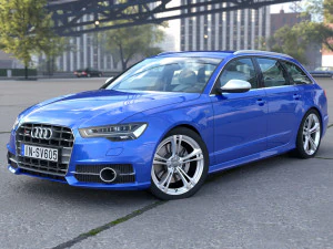 Audi S6 Avant 2016 3D Model