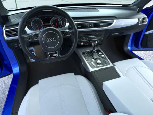Audi S6 Avant 2016 3D Model