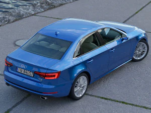 Audi A4 2017 3D Model