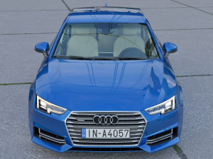 Audi A4 2017 Model 3D