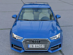 Audi A4 2017 3D Model