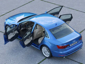 Audi A4 2017 3D Model