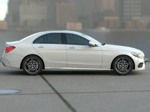Mercedes-Benz C-Class W205 2016 3D Model