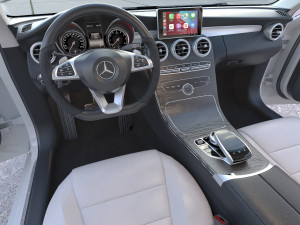 Mercedes-Benz C-Class W205 2016 Modello 3D
