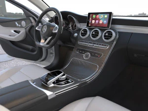Mercedes-Benz C-Class W205 2016 3D Model