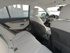 Mercedes-Benz C-Class W205 2016 Modello 3D