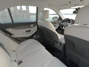 Mercedes-Benz C-Class W205 2016 3D Model