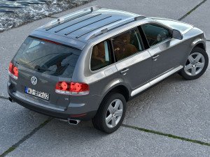 Volkswagen Touareg 2002 3D 모델