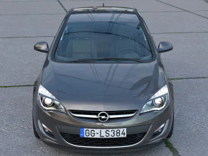 Opel Astra Sedan 2016 3D Model