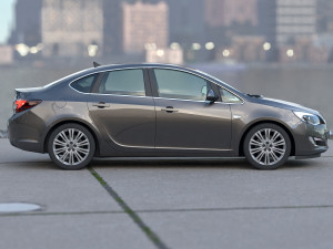 Opel Astra Sedan 2016 3D-Modell